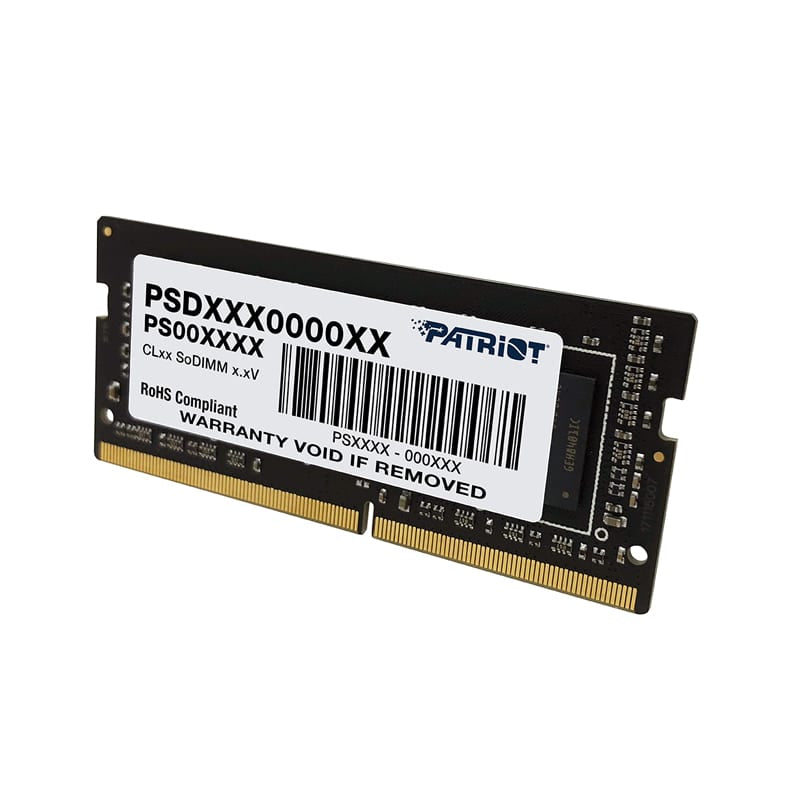 Patriot Signature Line 32GB 3200MHz DDR4 Dual Rank SODIMM Notebook Memory