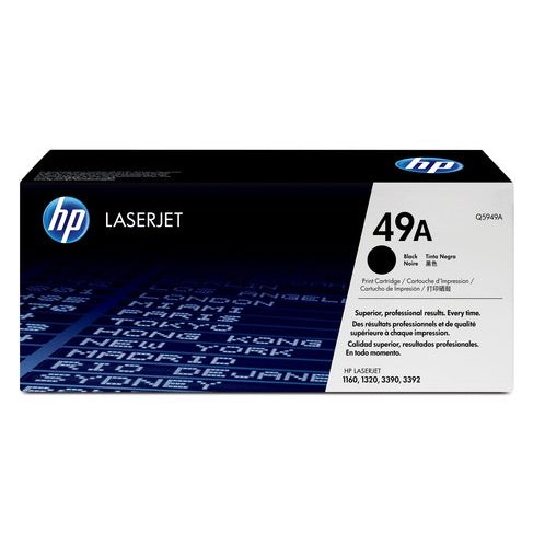 Hp Consumables Hp 49A Black Original Laserjet Toner Cartridge;2;500 Pages. . (Mono Laserjet 1320 1160 3390).