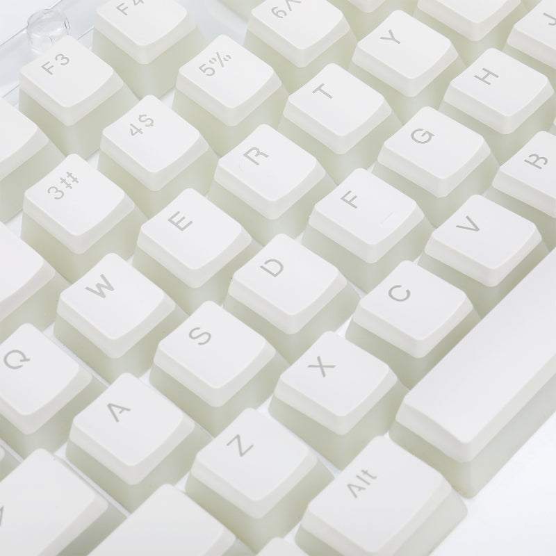 Redragon 104 Scarab Mechanical Key Caps - White