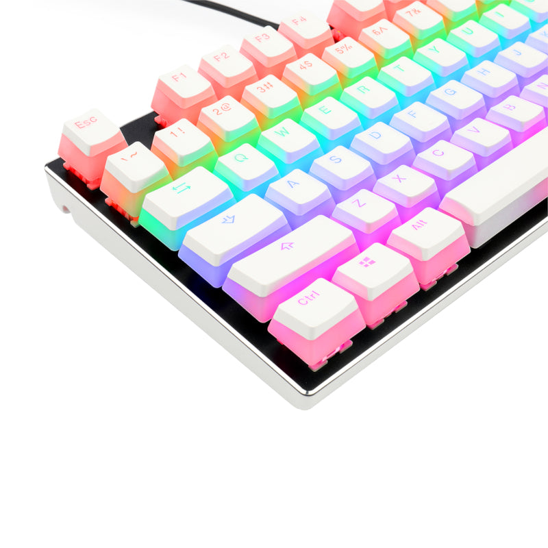 Redragon 104 Scarab Mechanical Key Caps - White