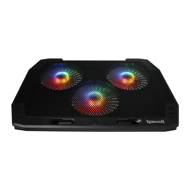 Redragon Gaming Laptop Stand Rgb 3 Fan B