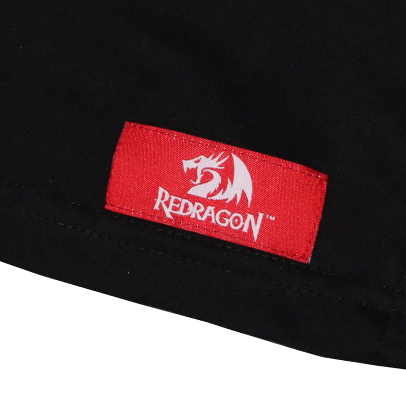 Redragon Dragon T-Shirt - Black - Medium