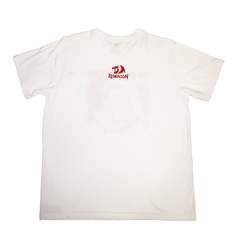 Redragon Samurai T-Shirt - White - Medium