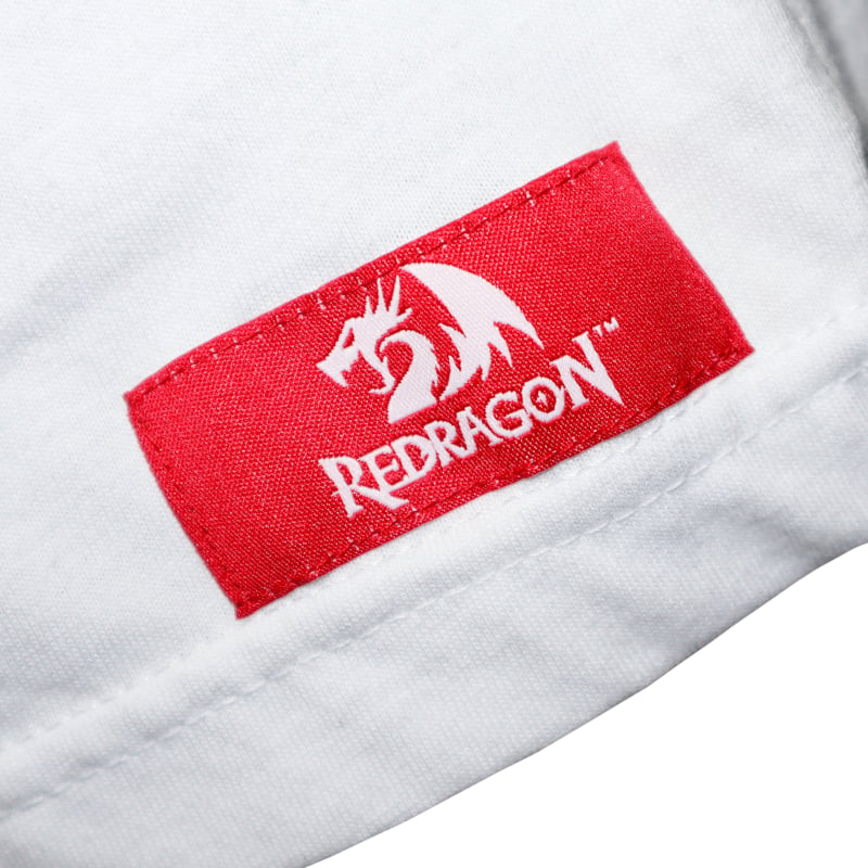 Redragon Samurai T-Shirt - White - Medium