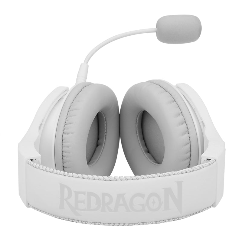 Redragon Over-Ear Pandora Usb Rgb Gaming Headset - White