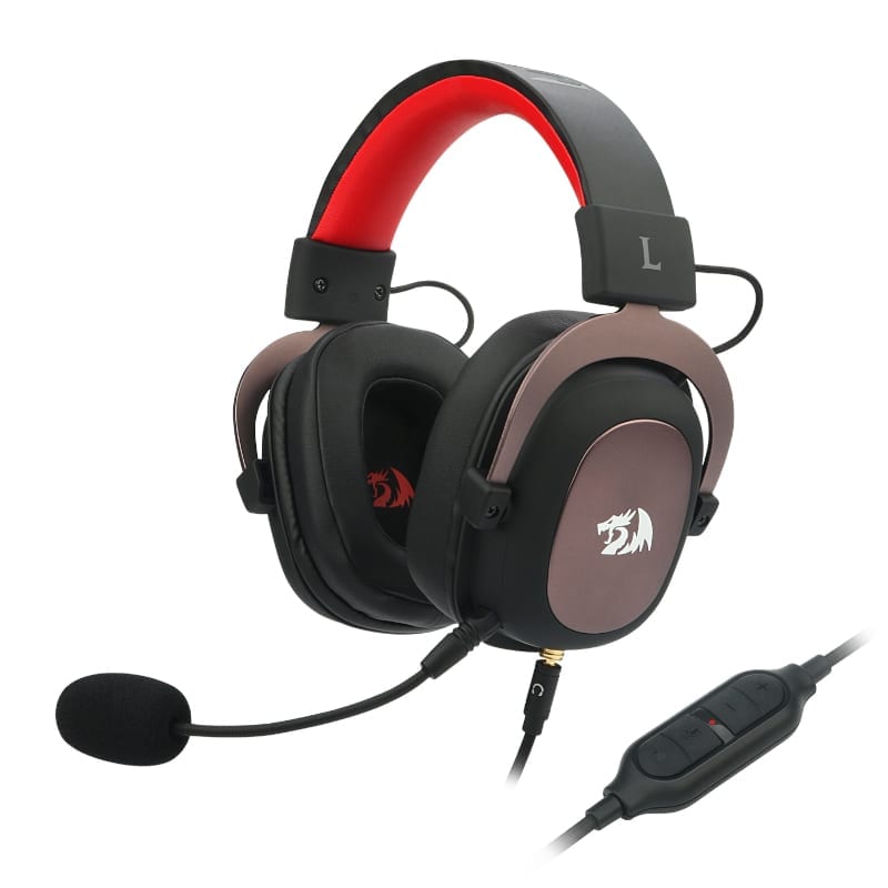 Redragon Over-Ear Zeus 2 Usb Gaming Headset - Black