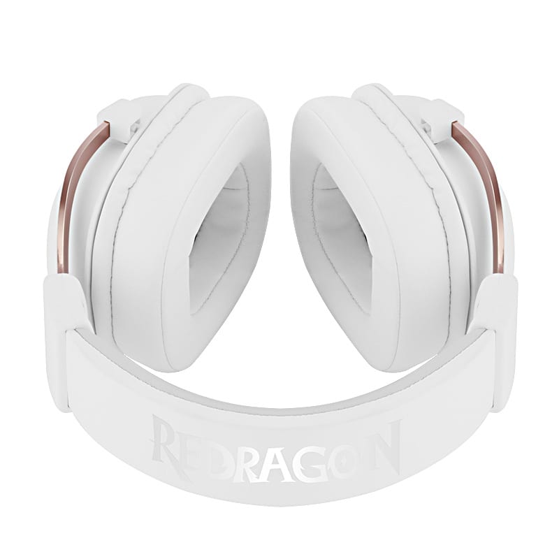 Redragon Over-Ear Zeus 2 Usb Gaming Headset - White