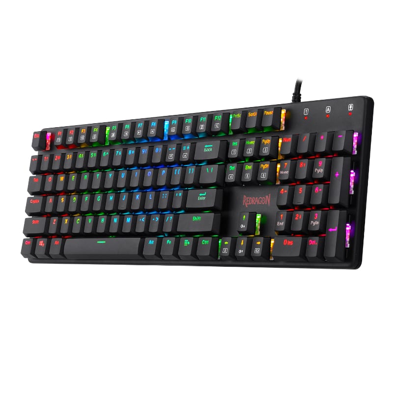 Redragon Shrapnel Rgb Mechanical Gang Keypad - Black