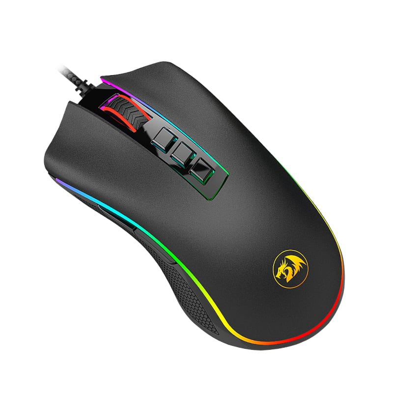 Redragon Cobra Fps 24000Dpi Rgb Gaming Mouse - Black