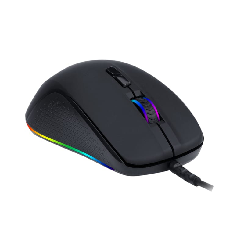 Redragon Stormrage 10000Dpi 7 Button Rgb Gaming Mouse - Black