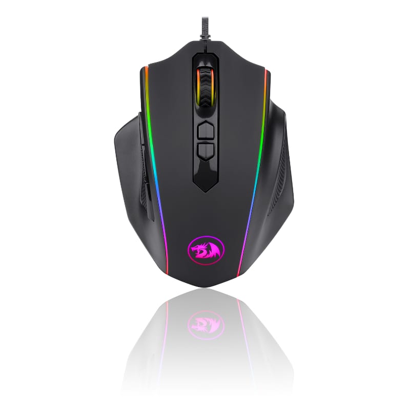 Redragon Vampire 10000dpi Rgb Gaming Mouse - Black