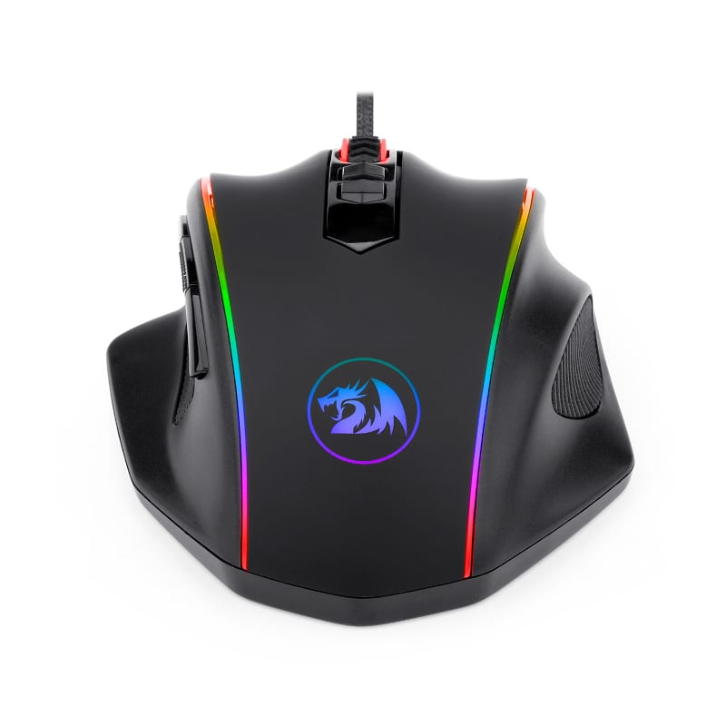 Redragon Vampire 10000dpi Rgb Gaming Mouse - Black