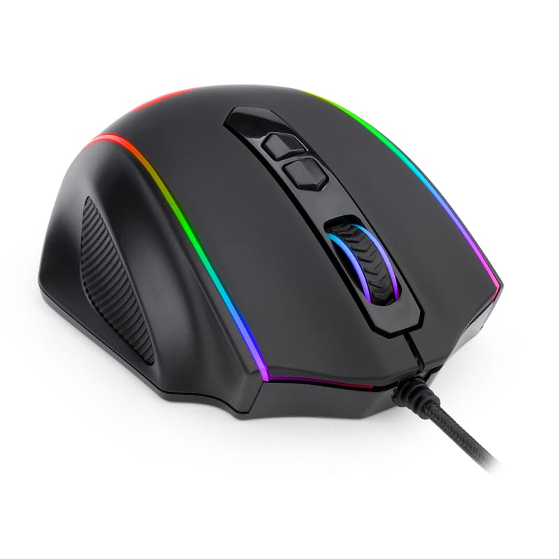 Redragon Vampire 10000dpi Rgb Gaming Mouse - Black