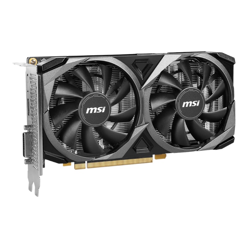 Msi Nvidia Geforce Rtx 3050 Ventus 2X Xs 8G Oc 128-Bit Graphics Card