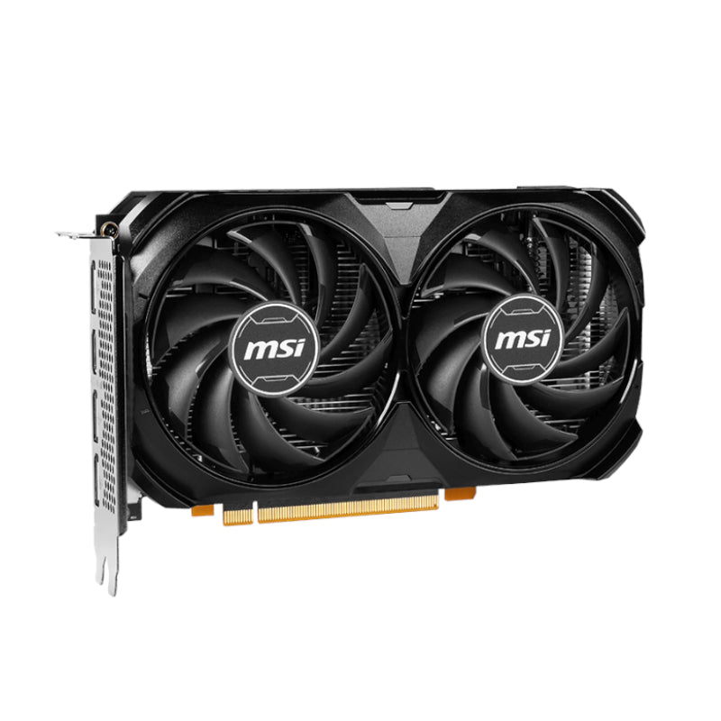 Msi Nvidia Geforce Rtx 4060 Ventus 2X Black 8G Oc Gddr6X 128-Bit Graphics Card