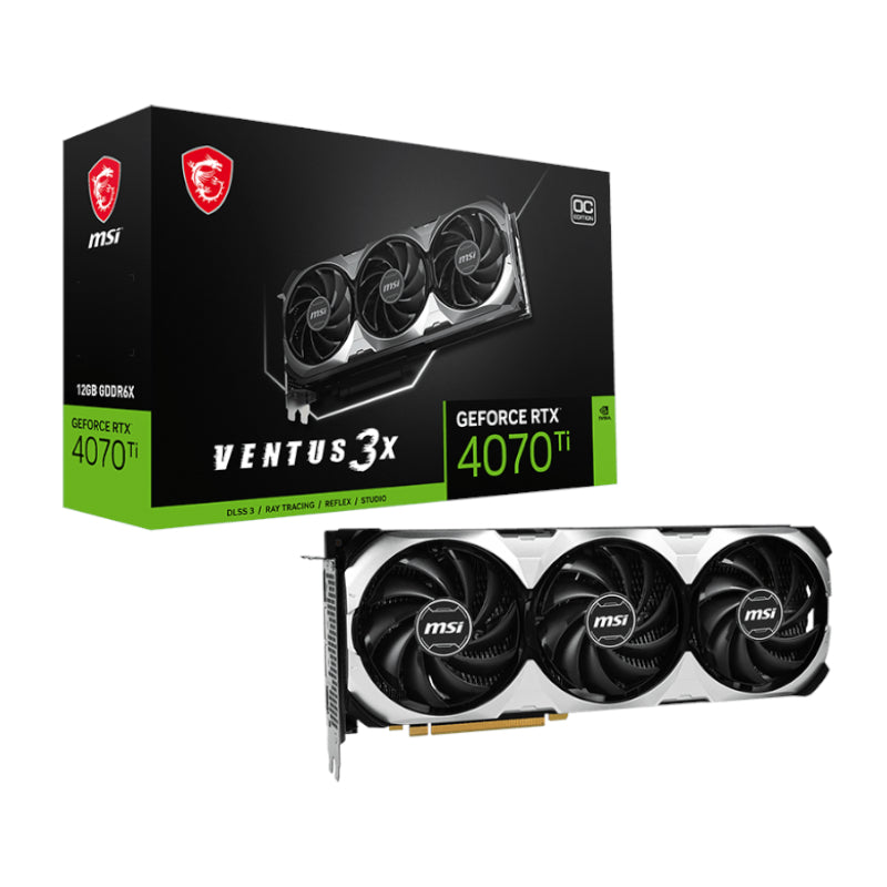 Msi Gf Rtx 4070Ti Ventus 3X Oc 12G