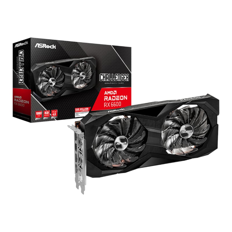 Asrock Radeon Rx 6600 Challenger 8Gb D