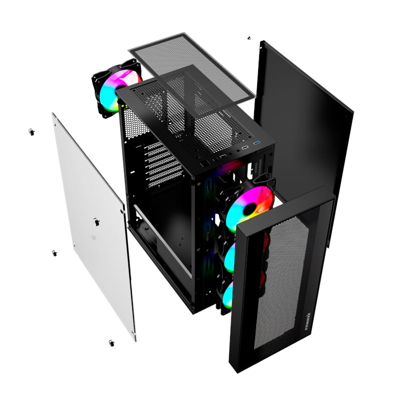 RAIDMAX V100 ATX RGB Gaming Chassis