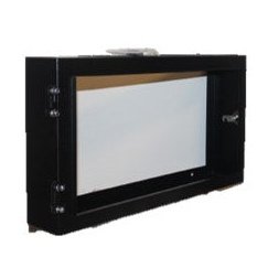 Zone Enclosures 15U Wallbox 100 Deep Base Black