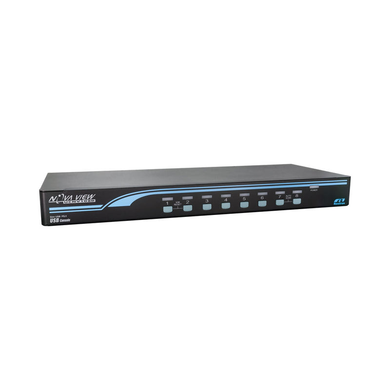 Rextron 4-Port To 16-Port 1U Rackmount Vga Kvm Switches - 4-Port