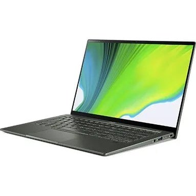 Acer Sf514-55t-74k2 I7-1165g7 14'' Fhd Touch 8gb 512gb Nvme Wifi+bt Cam Fpr Bl Win10pro Green.