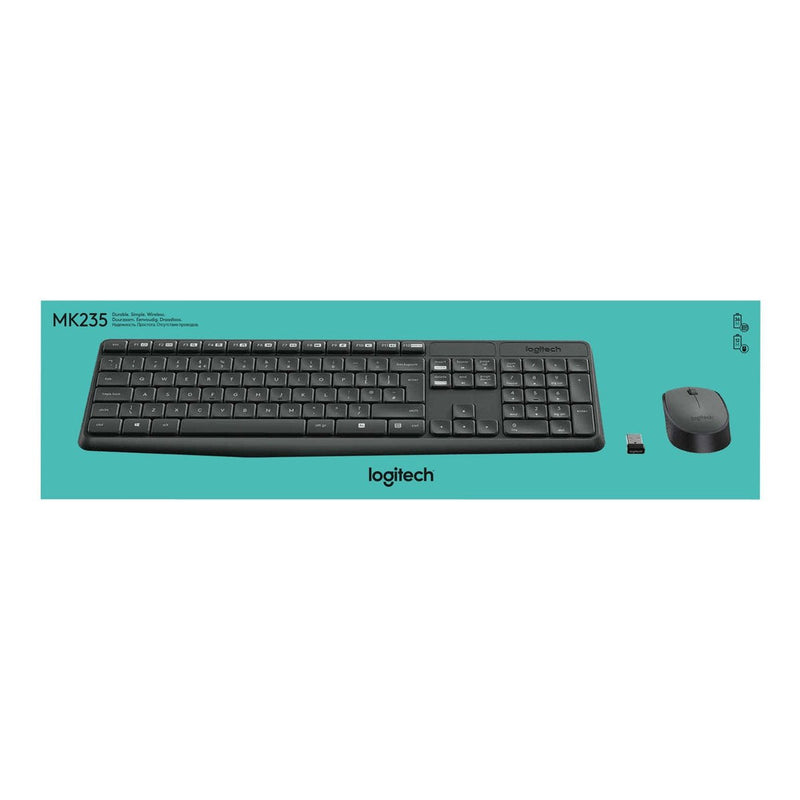 Logitech MK235 Wireless USB Keyboard and Optical Mouse