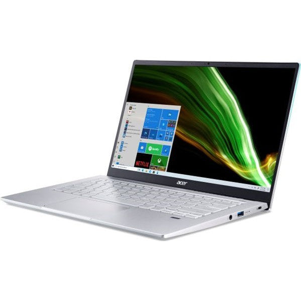 Acer Swift 3 Sf314-511-72Um I7-1165G7 14''Fhd 8Gb 512Gb Nvme Wifi+Bt Cam Bl Fprwin11H Silver