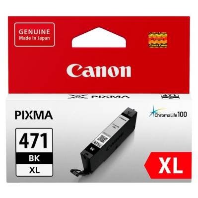 Canon Cli-471Xl Bk Cartridge - 4425 Pages @ 5%