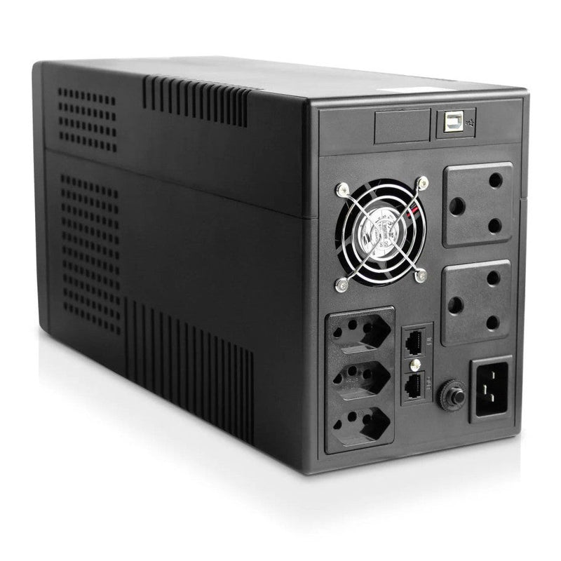 Rct 2400Vas Line-Interactive Ups (1440W Led Indicators 1 X Usb Comm Port 2X Sa Wall 3 X New Sa Socket )