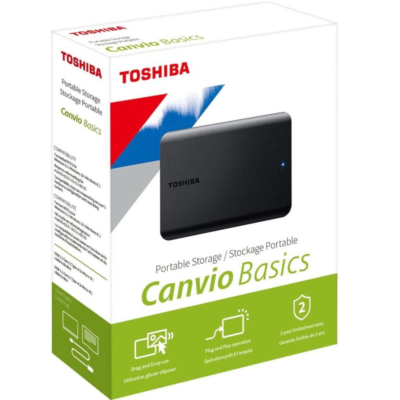 Toshiba 1TB Canvio Basics USB 3.0 Portable Hard Drive