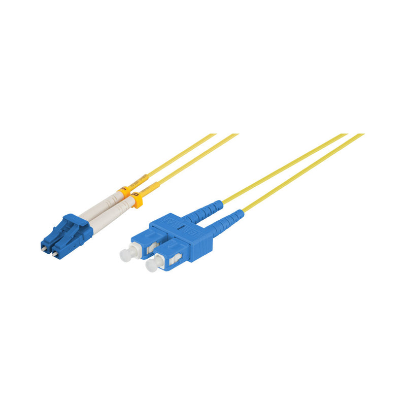 Fibre Duplex Lc Sc Single Mode (9 125) Lsoh Cable - 5M