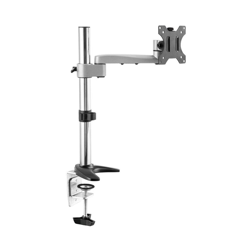 Bracket - Single Screen Preconfigured Modular Aluminum Monitor Arm - Easy Installation, Adding Extension Arms To Compose Different Monitor Mounts