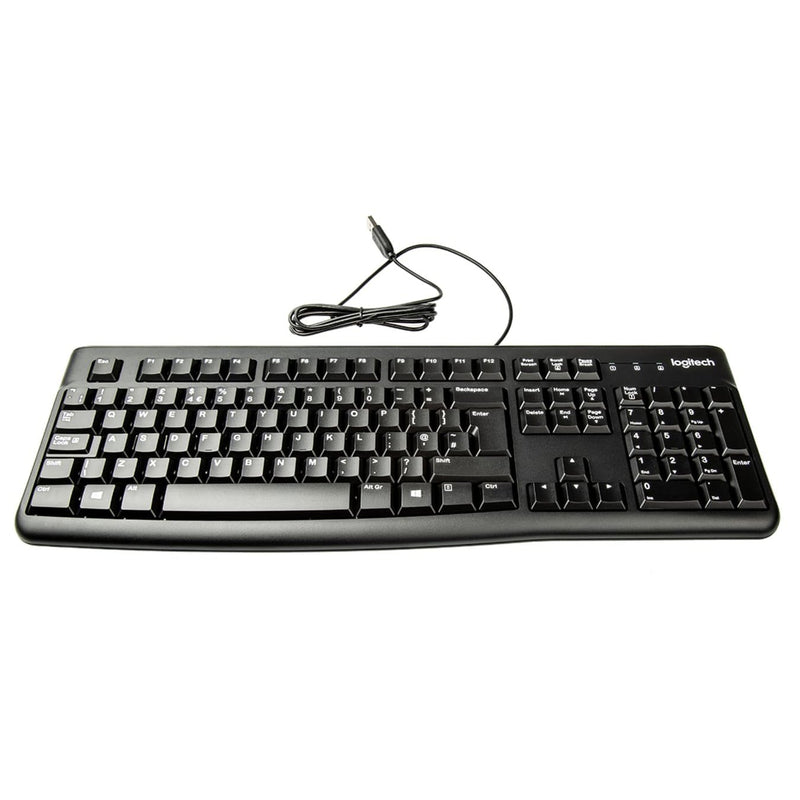 Logitech® Wired Keyboard & Mouse Combo Mk120 - N A - Us Int'L - Usb - N A - Nsea