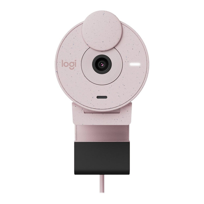 Logitech Brio 300 Full Hd 1080P Webcam Rose