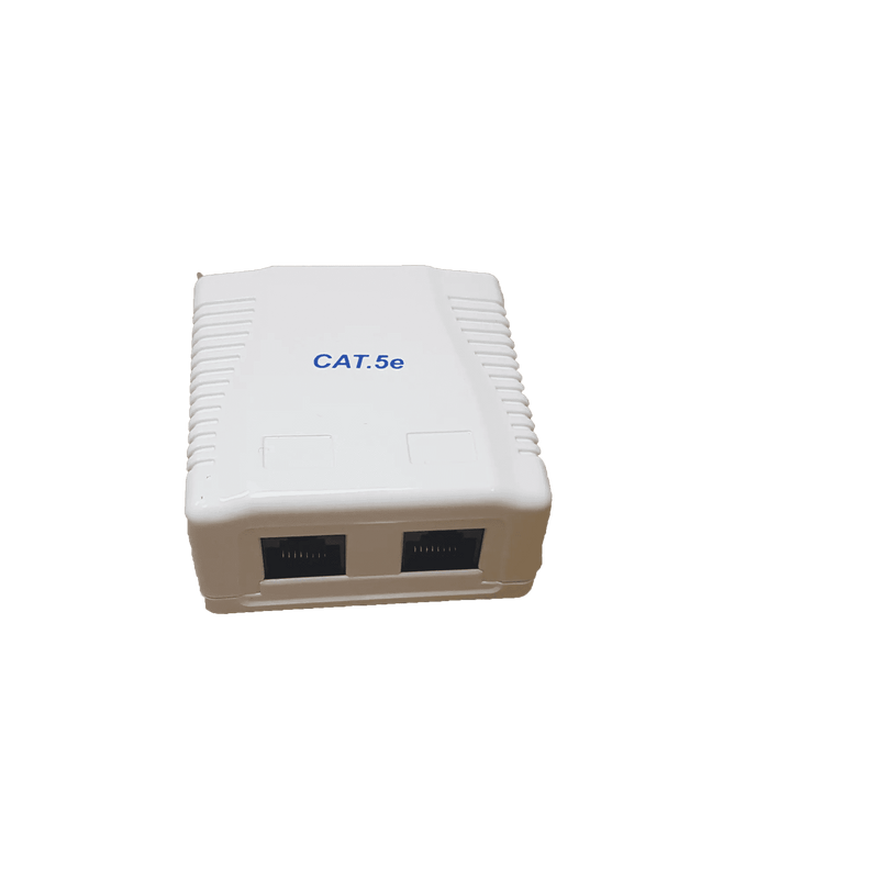 Rct- Cat5 Wallbox Dual Port