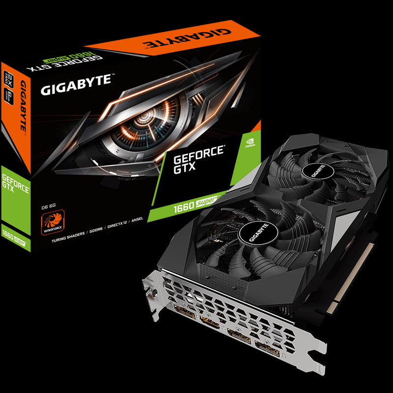 Gigabyte Nvidia Geforce® Gtx 1660 Super D6 - 6Gb Gddr6 Hdmi Dp X3. .