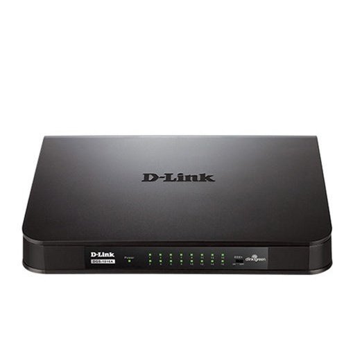 D-Link Consumer D-Link 16-Port Gigabit 10 100 1000 Desktop Switch (Plastic Case) - Not Rack Mountable