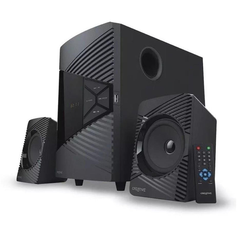 Rct 2.1 Speaker System With Subwoofer; Fm Radio; Bluetooth 5; Aux-In; Usb Mp3; 30W Rms And Up To 60W Peak Power; Freq-50 Hz ~ 20 Khz