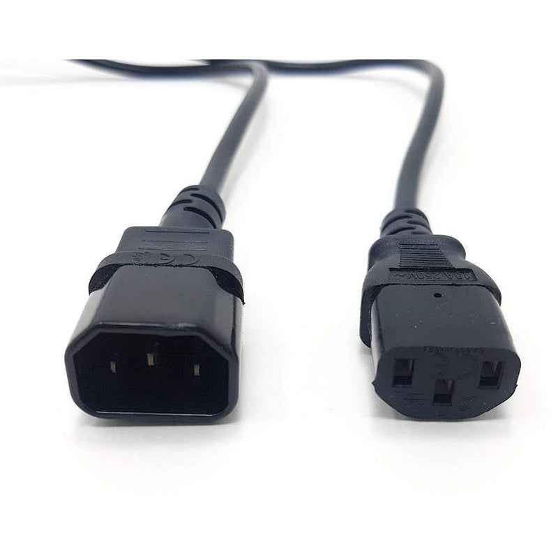 Mecer Male To Female Extension Power Cord Iec C13-C14