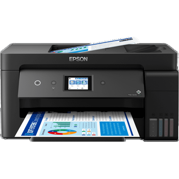 38Ppm Mono 24Ppm Colour A3+ Print Scan Copy Fax Usb Wi-Fi Wi-Fidirect Ethernet Autoduplex Incl 1 Set Ink Epson