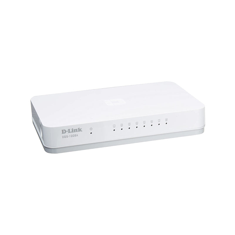 D-Link Dgs-1008A 8-Port Gigabit Unmanaged Switch - Energy Efficient And High-Speed Networking