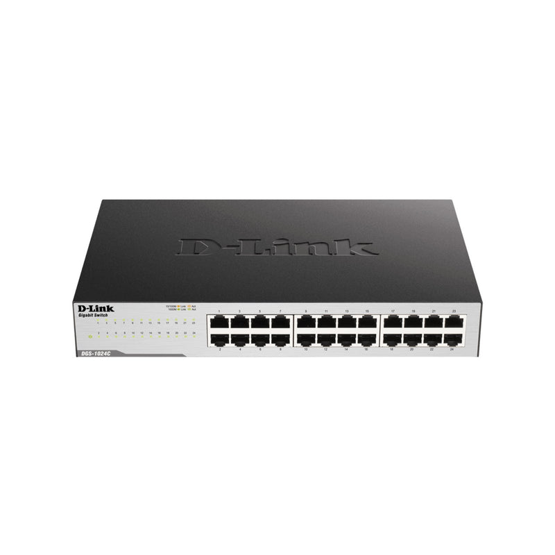 D-Link Dgs-1024C 24-Port Gigabit Unmanaged Rackmount Switch