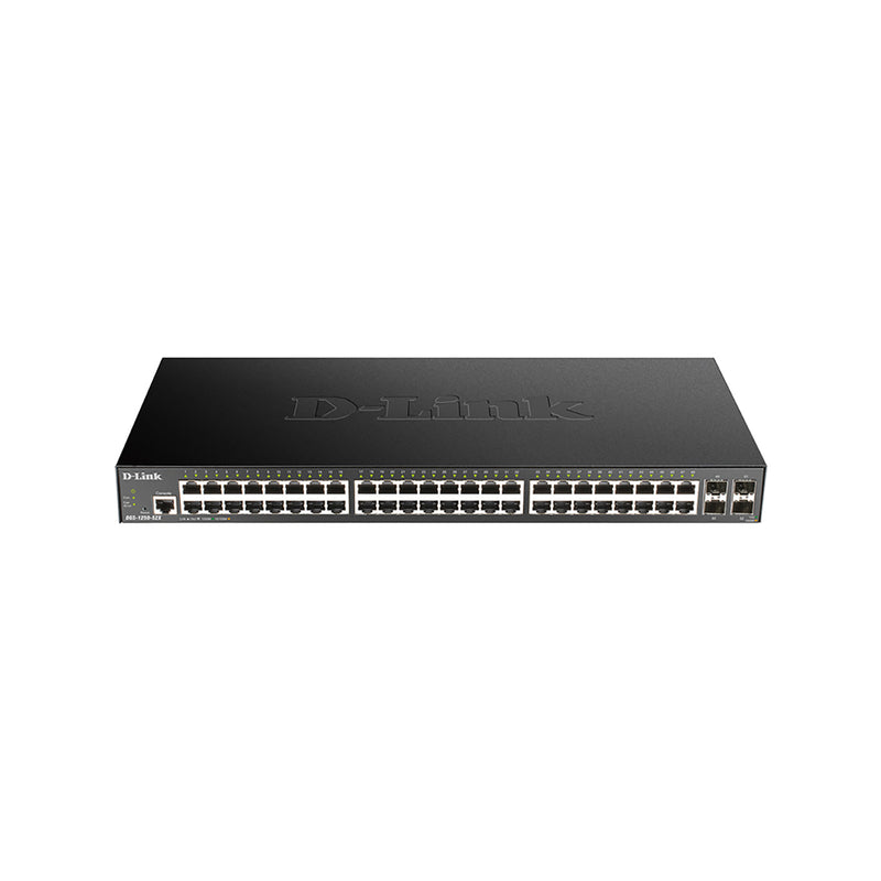 D-Link 52 Port Smart Managed Switch - 48X 1Gbe Ports 4X 10Gbps Sfp+ Ports Rackmount Form Factor