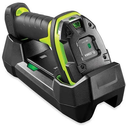 Zebra Ds3678-Sr Rugged Green Standard Cradle Usb (No Line Cord) Kit: Ds3678-Sr0F003Vzww Scanner Cba-U42-S07Par Shielded Usb Cable (Su