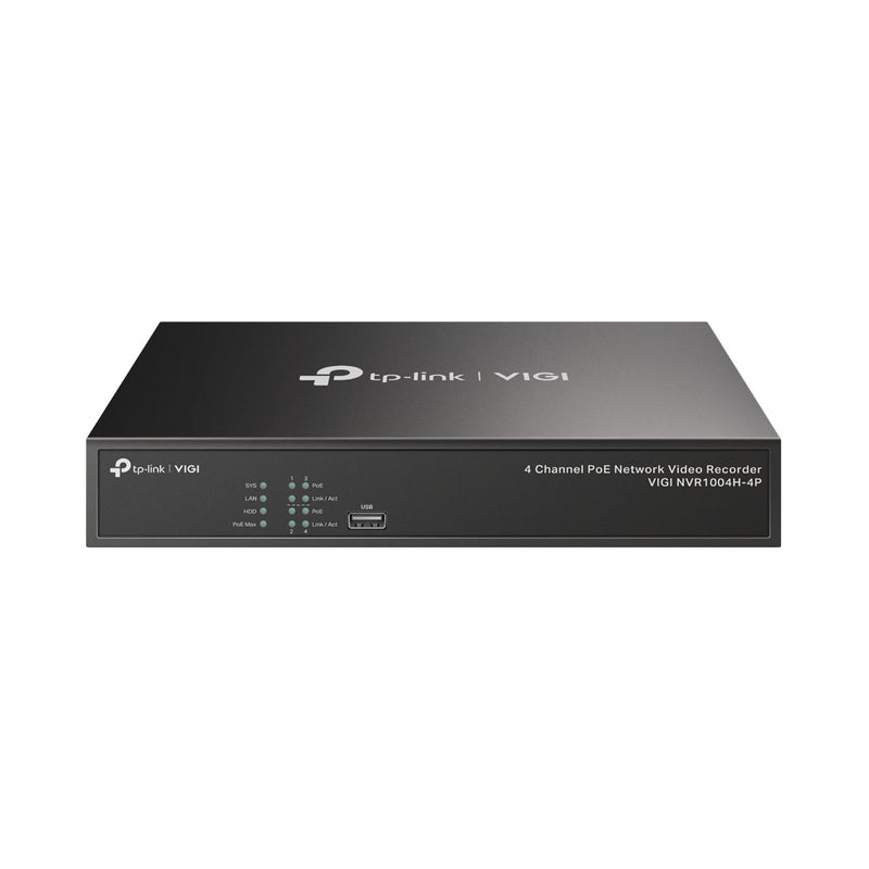 Tp-Link Nvr1004H-4P Vigi 4-Channel Poe+ Network Video Recorder (Nvr)