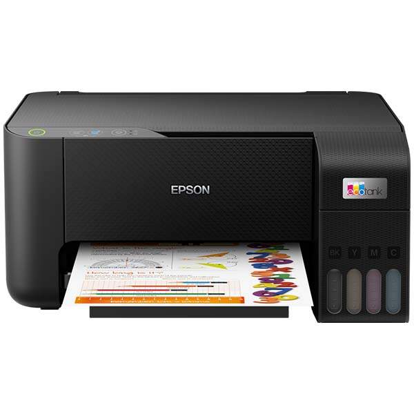 33Ppm Mono 15Ppm Colour A4 Print Scan Copy Usb Incl 2 Blk 1 Ea Clr Ink Epson