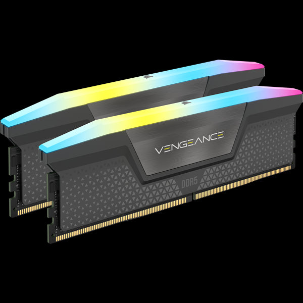 Corsair Vengeance® Rgb Amd Expo64Gb Ddr5 Memory Kit - 5200Mhz, C40, Cool Grey