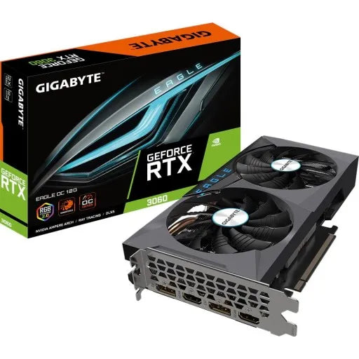 Gigabyte Nvidia Geforce® Rtx 3060 Eagle - 12Gb Gddr6 2X Hdmi 2X Dp V2.0