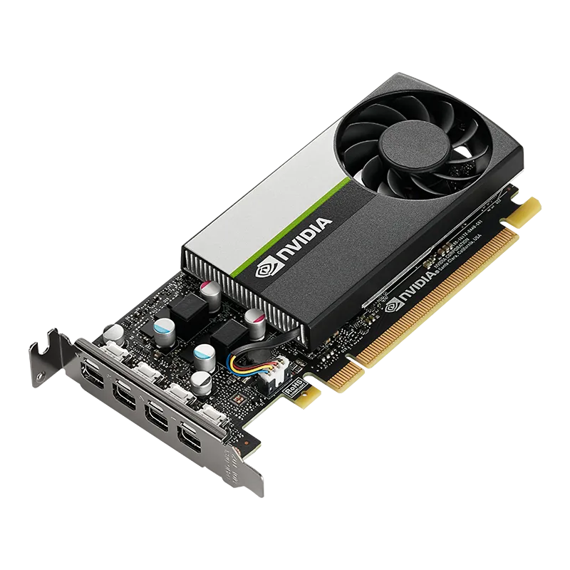 Pny Nvidia Quadro T1000 Pci-Express 3.0 X16 Lp 4 Gb Gddr6 128-Bit 4X Mini Dp 1.4 : Low Profile 50W