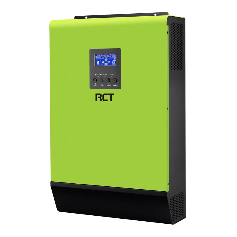 Rct Axpert Vm3 3Kva Inverter 24V Dc 4000W Pv & Battery Independant Bms Compatiable Bt No Parallel Operations